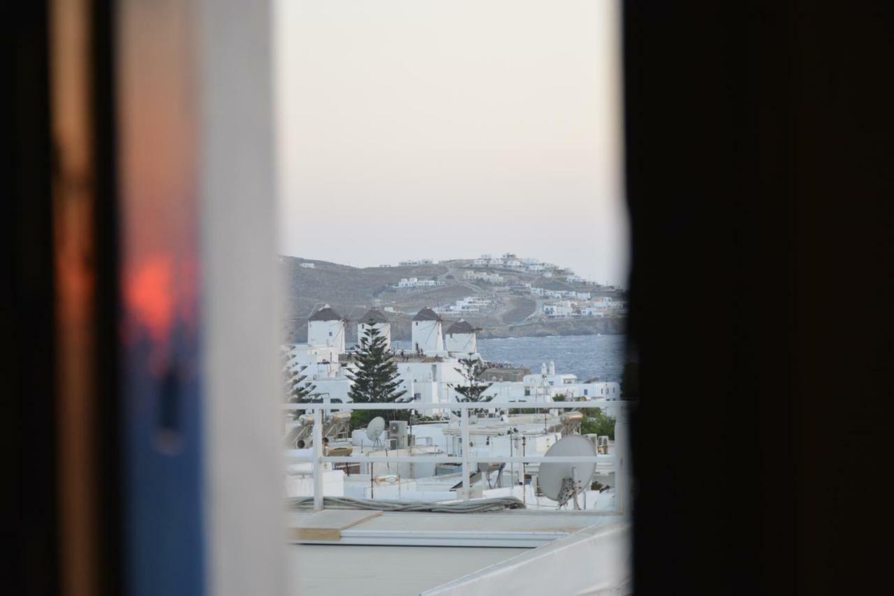 Bright & Relaxing Loft With Attic Room In The Heart Of Mykonos City Mykonos Town Zewnętrze zdjęcie